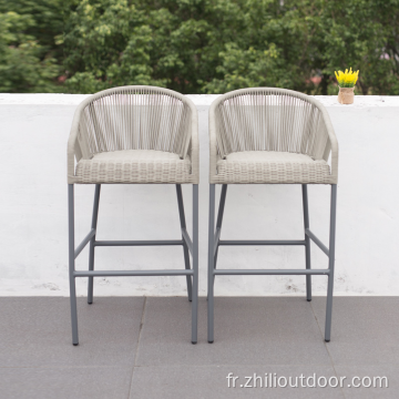 BALCONY Meubles de jardin Jardin Rattan Chaise de bar